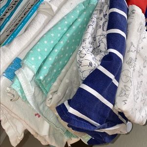 Receiving blankets, aka swaddle blankets